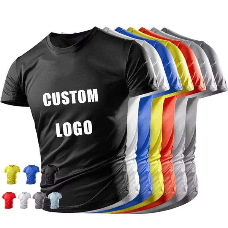 CHINEE-OEM-Custom-Print-100-Polyester-Mens-T-Shirts-Quick-Dry-Sport-Gym-Run-T-Shirts-Customizable-Plain-Blank-T-Shirts