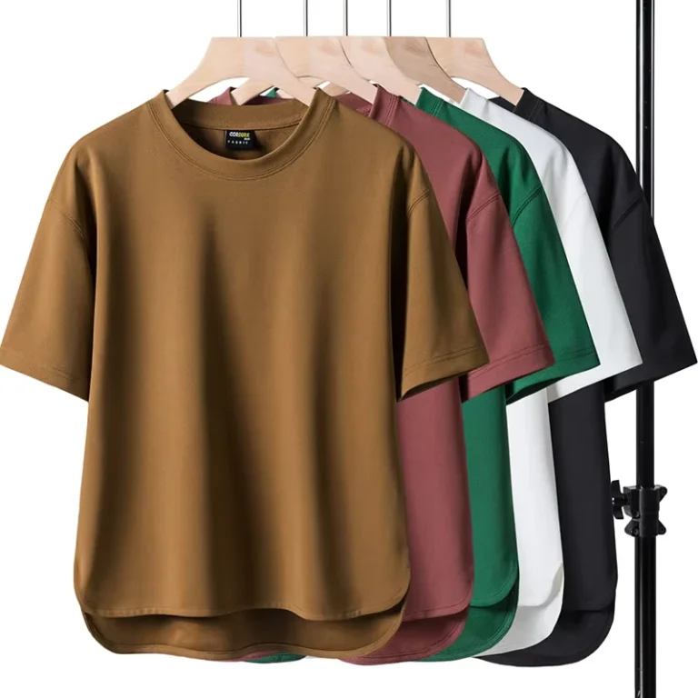 CHINEE-OEM-Custom-logo-Embroidery-Printed-Design-Mens-Short-sleeved-T-shirt-French-Style-Casual-Fashion-High-Street-Trend-T-shirt