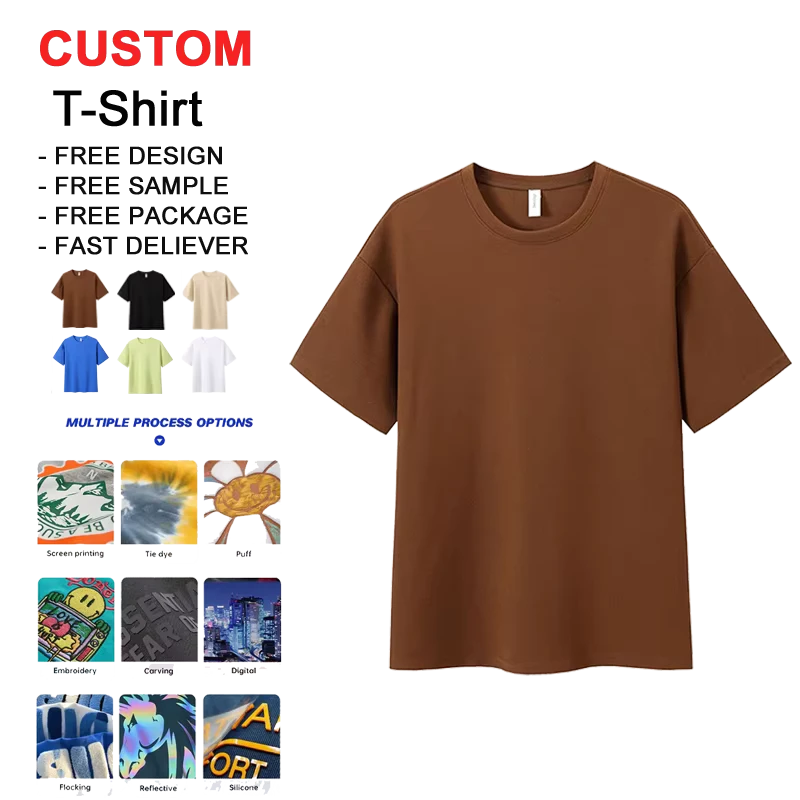 CHINEE-OEM-ODM-Customized-Unisex-T-Shirt-High-Quality-100-Cotton-Custom-Logo-Print-Short-Neck-Regular-Fit-Blank-Design-Custom-T-Shirts