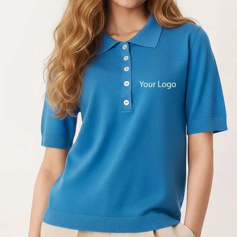 CHINEE-OEM-ODM-High-Quality-Casual-Wear-Solid-Color-Golf-Polo-Shirt-For-Women-Custom-Made-Hip-Hop-Style-Fashionable-Golf-Polo-Shirt