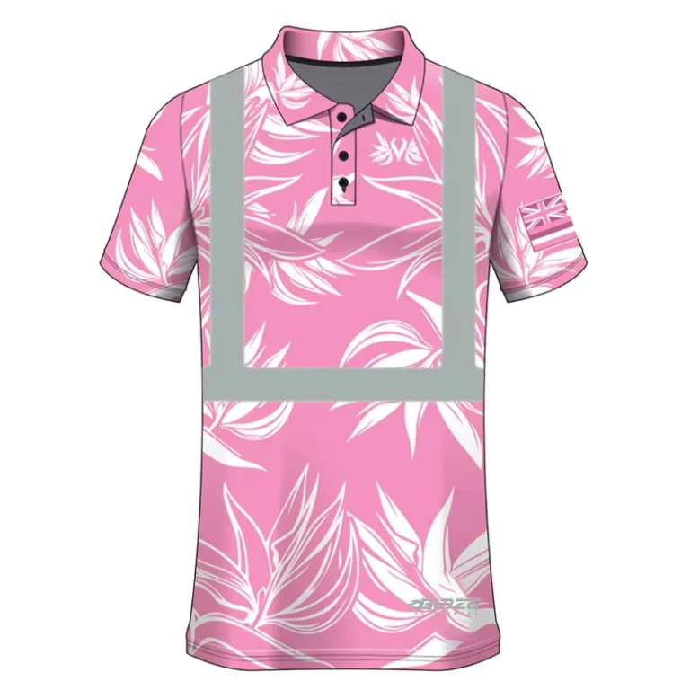 CHINEE-OEM-Sublimation-High-Visibility-Reflective-Safety-T-Shirt-Short-Sleeves-Men-Construction-Hi-Vis-Work-Shirts-Hawaiian-Polo-Shirt