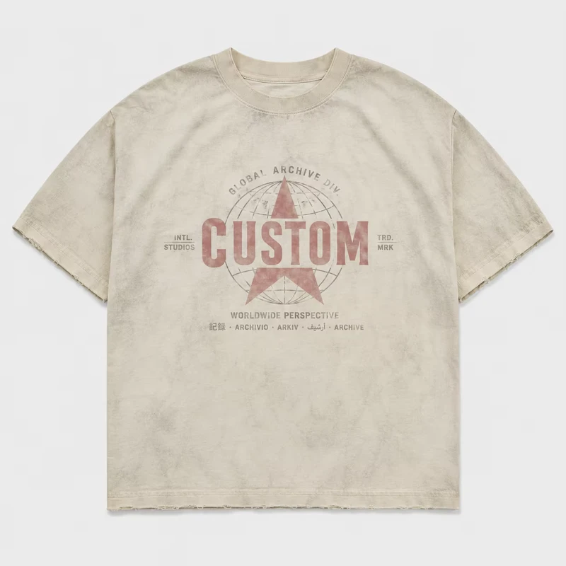 CHINEE-OEM-heavyweight-Cotton-White-Cropped-T-shirt-Oversized-Distressed-Letter-Print-Tee-Boxy-Streetwear-Private-Label-Men-T-Shirt