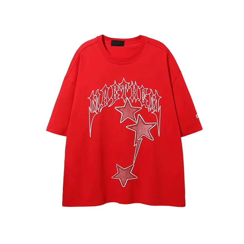 CHINEE-Oversized-Cotton-Short-Sleeve-Crew-Neck-Unisex-T-Shirt-with-Custom-Logo-Printing-Embroidery-High-Quality