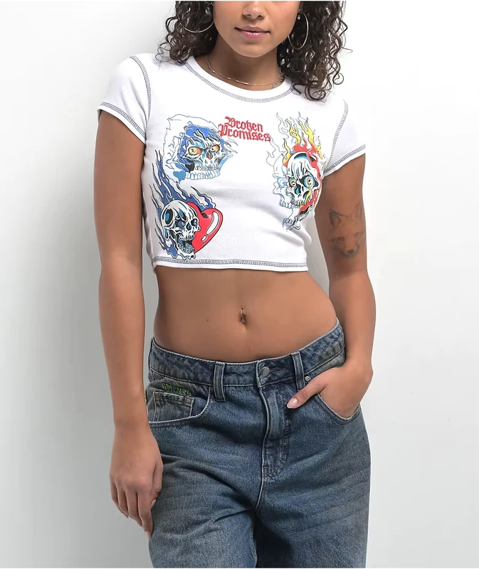 CHINEE-Peeqi-Custom-Cotton-Top-Designer-Famous-Fashion-Summer-New-Womens-Casual-Crop-Top-Letter-Print-Tee-T-shirt-for-Women