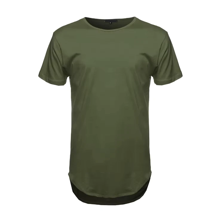 CHINEE-Popular-Style-Cotton-Crew-Neck-Short-Sleeve-Scalloped-Hem-Hip-Hop-Men-Tshirt
