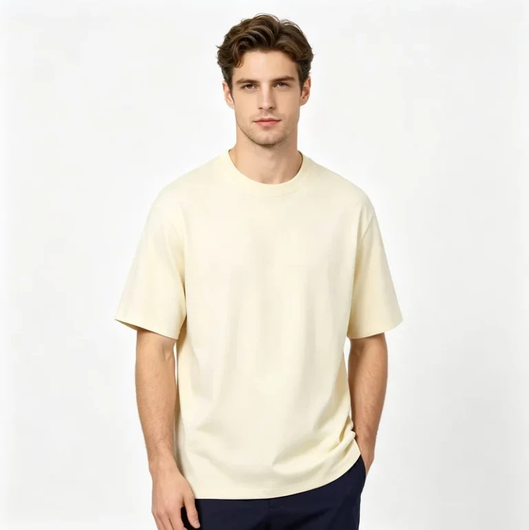 CHINEE-Premium-260g-Heavyweight-100-Cotton-T-Shirt-with-Anti-Pilling-Finish-for-UK-German-Streetwear