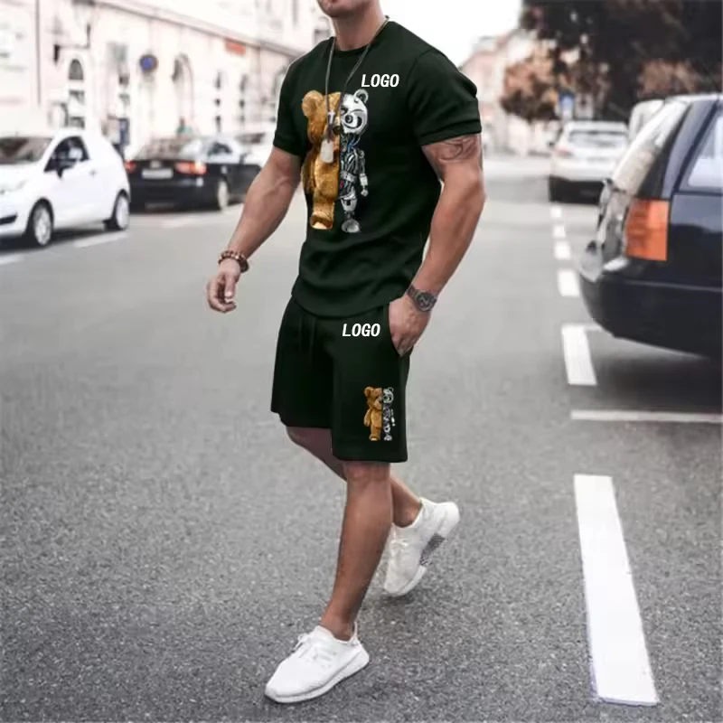 CHINEE-Premium-Materials-T-shirt-Suit-Comfortable-T-shirt-Suit-Customized-Logo-Summer-Breathable-Casual-T-shirt-Sets-for-Men