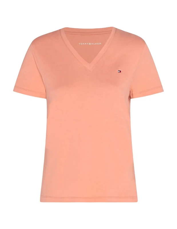 CHINEE-Premium-Quality-Ladies-V-Neck-T-Shirts-100-Cotton-Anti-Pilling-Quick-Dry-Casual-Style-with-Space-for-Custom-Logo-Design