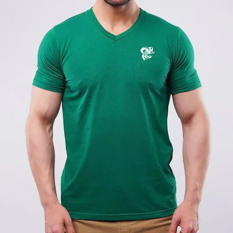 CHINEE-Premium-Soft-Cotton-Everyday-Casual-Wear-V-Neck-Men-T-Shirt-Breathable-Fabric-Comfortable-Short-Sleeve-Summer-Street-Fashion