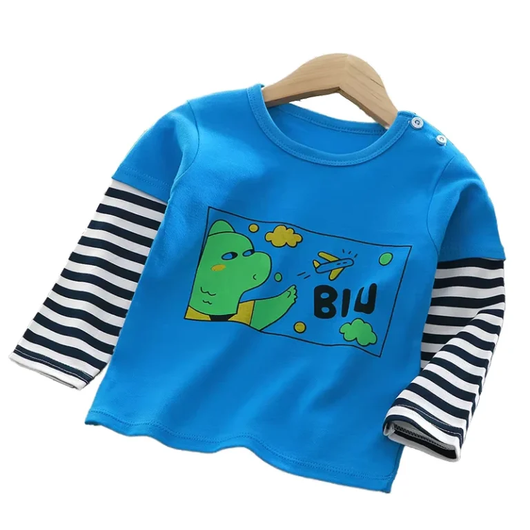 CHINEE-Price-Spring-Children-Outwear-Clothes-Long-Sleeve-Cotton-Print-Casual-Baby-Boy-T-shirt