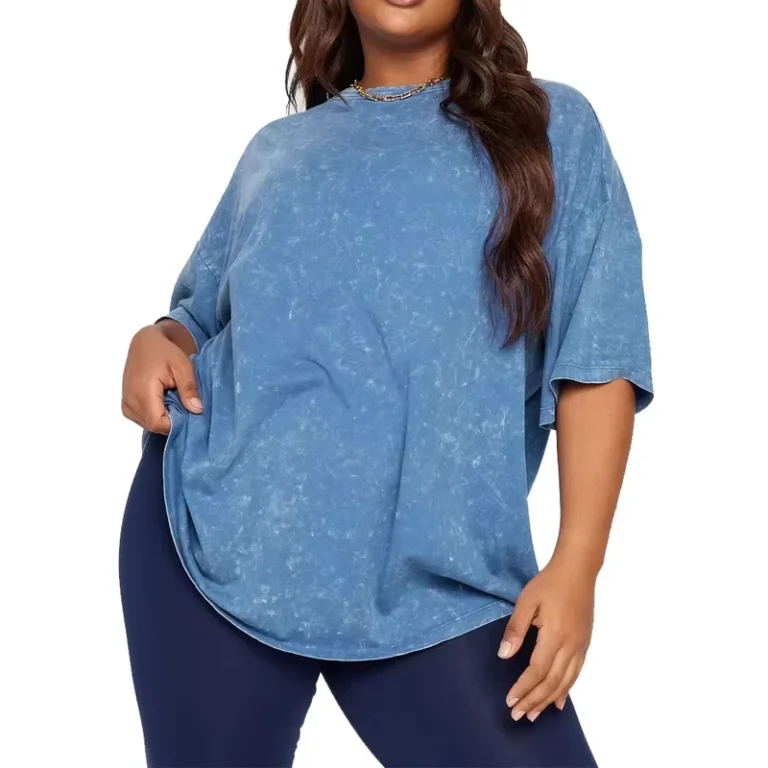CHINEE-Prices-Top-Quality-Custom-Made-Women-Acid-Wash-T-Shirt-High-Quality-Custom-Distress-Women-Acid-Wash-T-Shirt