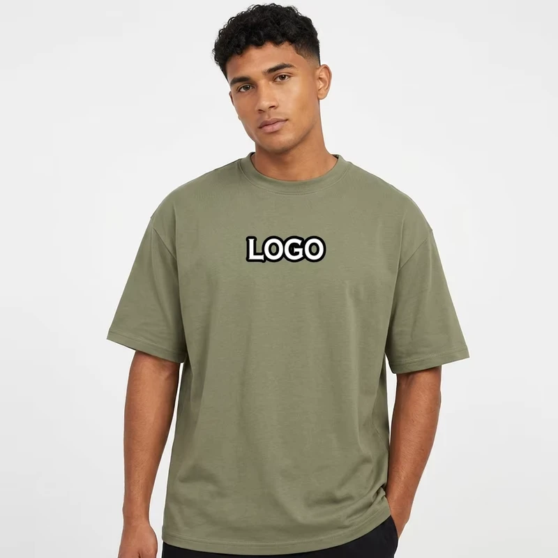 CHINEE-Printable-Multi-Color-Blank-Mens-Heavyweight-Cotton-T-Shirt-Crew-Neck-Tee-for-Bulk-Customization-1