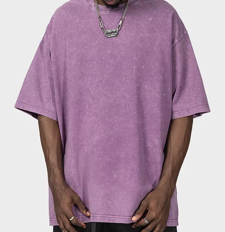 CHINEE-Private-Label-230-Grams-Black-Vintage-Boys-Oversized-Short-Sleeve-Tshirts-100-Cotton-Blank-Stone-Acid-Washed-Solid-Mans-100
