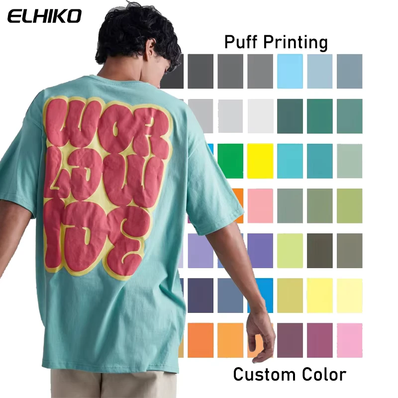 CHINEE-Puff-Print-100-Cotton-Unisex-Plain-Fashion-Custom-3d-T-Shirt-Sleeves-Puff-Print-T-Shirt-Oversized-Heavy-Weight-T-Shirt