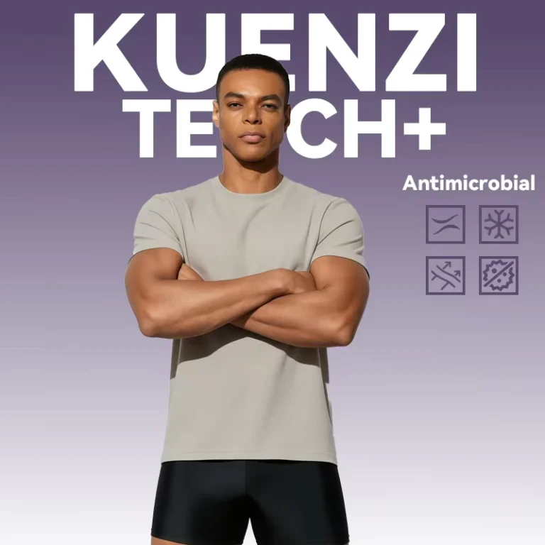 CHINEE-Quick-Dry-Cool-Feeling-230GSM-50-Polyester-50-Polyester-Elastic-Fiber-Breathable-Antibacterial-Mens-T-shirt-for-Summer