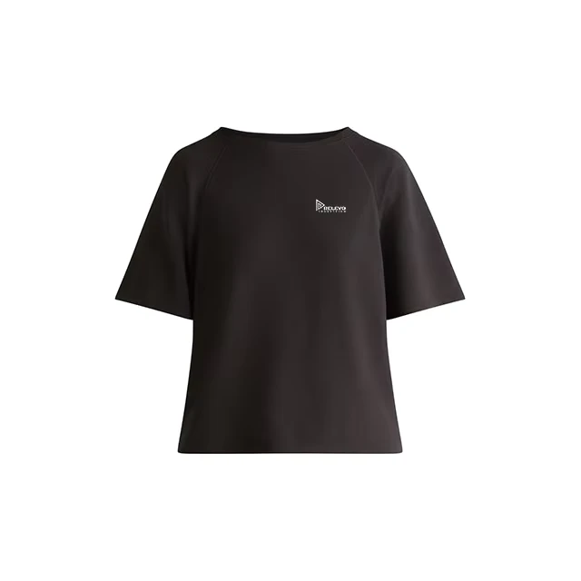 CHINEE-RELEVO-INDUSTRIES-Mens-Plain-Black-Knitted-Two-Piece-Summer-T-Shirt-and-Shorts-Set-Breathable-Casual-Outfit