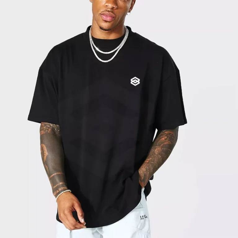 CHINEE-Regular-Fit-Drop-Shoulder-O-Neck-Short-Sleeve-Mens-T-shirts-100-Cotton-Solid-Custom-Print-High-Quality-Breathable