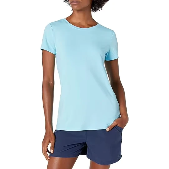 CHINEE-Regular-Fit-Womens-Crew-Neck-T-Shirts-100-Cotton-Casual-Breathable-Quick-Dry-Eco-Friendly-Summer-Collection