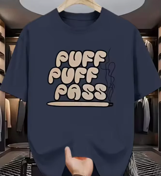 CHINEE-Retro-Style-Puff-Puff-Pass-Printed-Men-S-Round-Neck-Short-Sleeve-T-Shirt-Casual-And-Versatile-Trendy-Item-Gym-Sports-Outfit-T