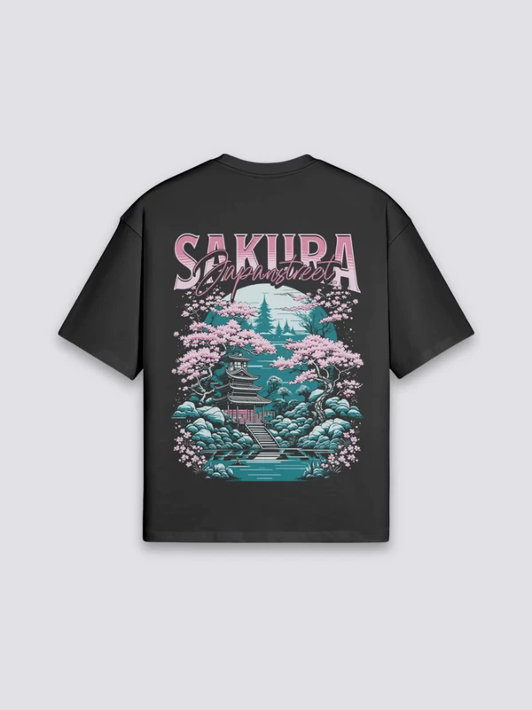 CHINEE-Sakura-T-Shirt-Breathable-Summer-Water-Wash-Pure-Cotton-Vintage-Retro-Fashion-Brand-Wax-Dyed-Loose-Fitting-Half-Sleeve-T-Shirts
