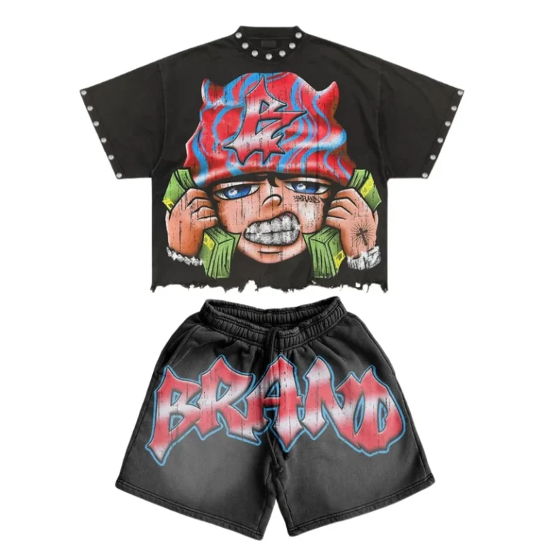 CHINEE-Shirts-Shorts-Set-Short-Sets-for-Mens-Fashion-Wear-Breathable-T-Shirts-and-Shorts-T-shirt-With-Matching-Shorts-Sets