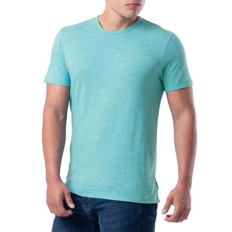 CHINEE-Short-Sleeve-Crew-Neck-Men-Lightweight-Plain-T-Shirt-Breathable-Summer-Casual-Wear-Shirts-Soft-Fabric-Customized-Men-Plain-Shirt