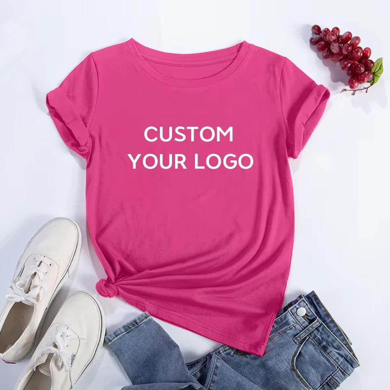 CHINEE-Street-Fashion-High-Quality-100-Cotton-Womens-T-Shirt-Casual-Style-Logo-Patches-All-Seasons-Crewneck-Regular-Eco-Friendly