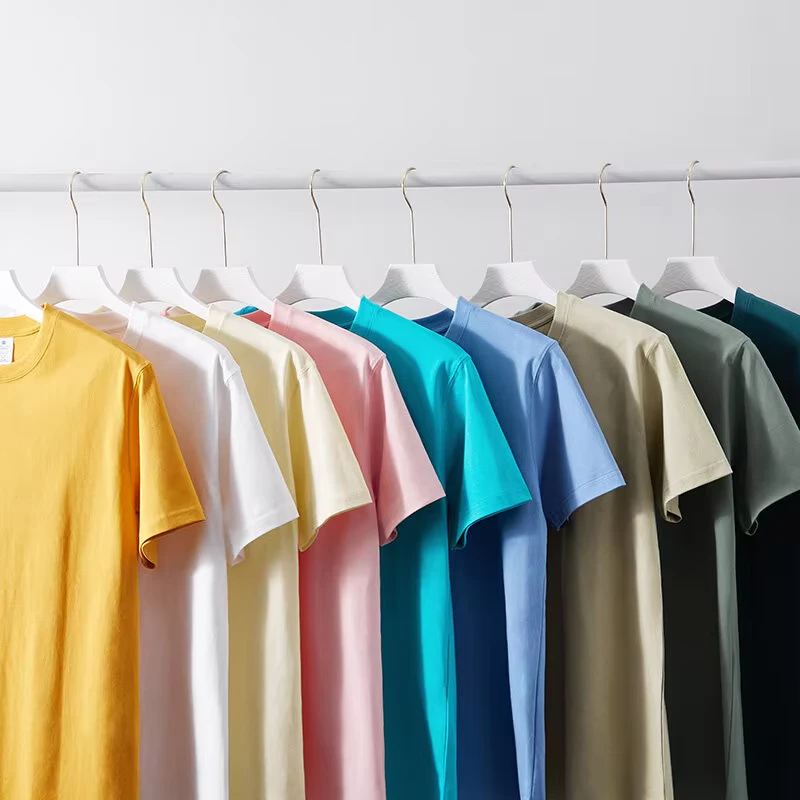 CHINEE-Street-Wear-Custom-logo-Crew-Neck-T-shirt-Graphic-Print-Tshirt-Plain-Mutil-Color-Body-Fit-Distressed-T-shirt