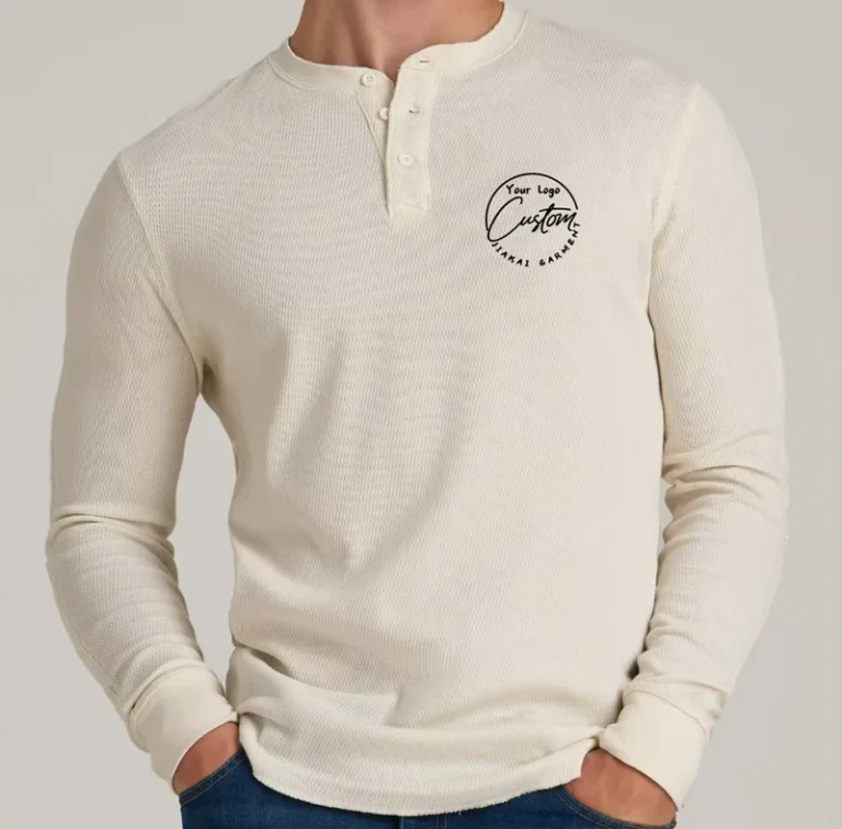 CHINEE-Streetwear-Henry-Neck-Button-T-Shirts-High-Quality-Anti-microbial-Custom-Long-Sleeve-Ribbed-Casual-Mens-T-Shirt