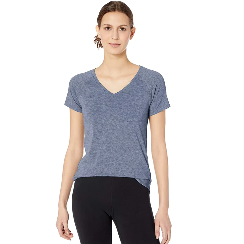 CHINEE-Summer-Collection-Comfortable-Breathable-V-Neck-Cotton-T-Shirts-for-Women-Short-Sleeve-Casual-Shirts-Jersey