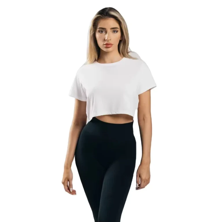 CHINEE-Summer-Eco-Friendly-Plaid-Women-Crop-Top-T-Shirts-Fashion-Wear-Outfit-Easy-to-Wear-Price-for-Sale