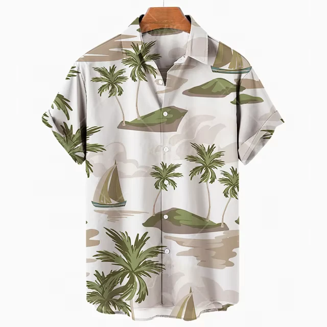 CHINEE-Summer-Fashion-Mens-Hawaiian-Shirt-3D-T-shirt-Retro-Shirt-Short-Sleeve-Vacation-Casual-T-shirt-Beach