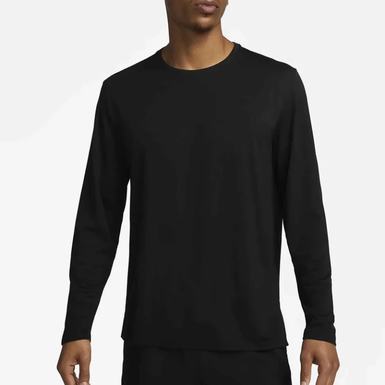 CHINEE-T-Shirt-Autumn-Heavyweight-Men-Cotton-Solid-Color-Crew-Neck-Ribbed-Cuff-T-Shirt-for-Men-Full-Sleeve-Custom-LOGO-Print-THT-WEARS