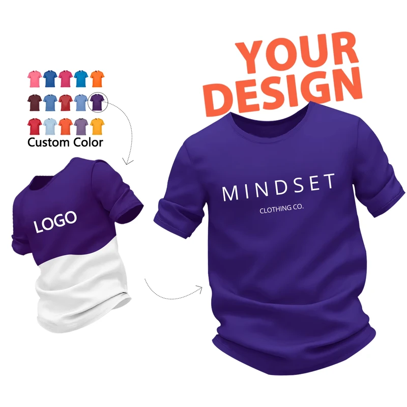 CHINEE-T-Shirts-Printed-Printing-Tshirt-Sublimation-Unisex-T-Shirts-Custom-logo-Design-Men-Summer-Custom-T-Shirts