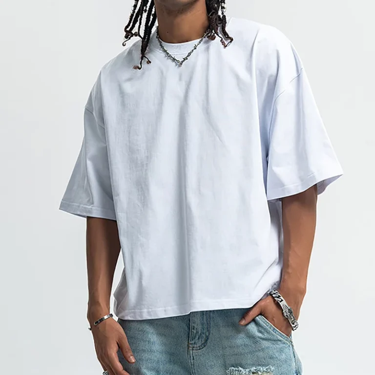CHINEE-Thick-Crew-Neck-Custom-Crop-Tshirts-for-Men-Oversized-Cropped-Tshirt-Top-Quality-Mens-T-shirts