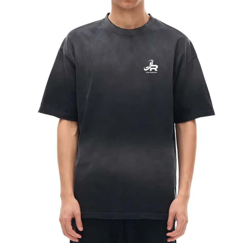 CHINEE-Trendy-Streetwear-Acid-Wash-T-Shirt-For-Men-Soft-Feel-Cotton-Washed-Fabric-Relaxed-Fit-Comfortable-Casual-Fashion-Top