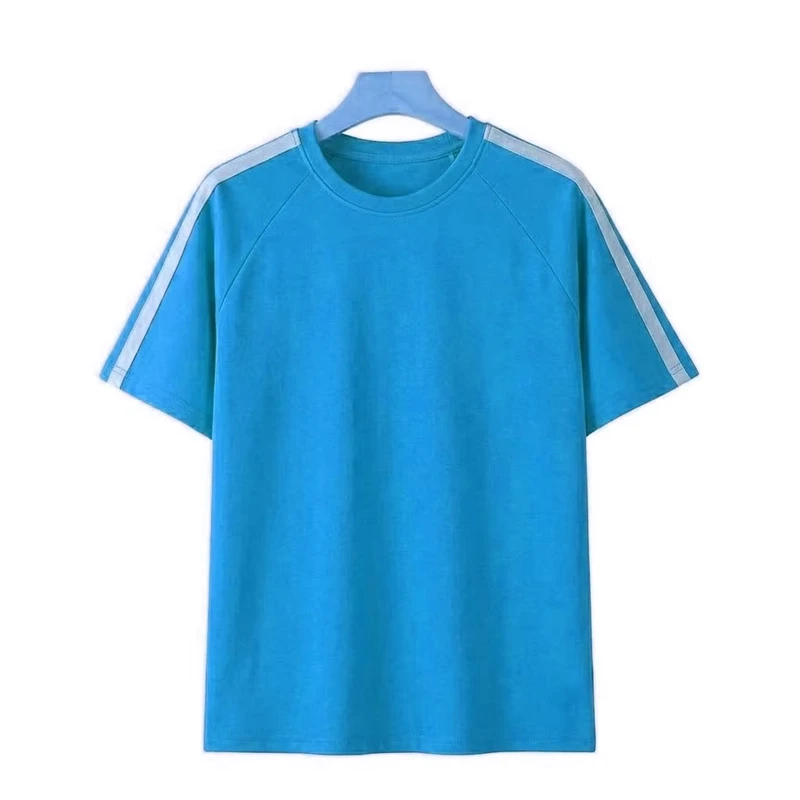 CHINEE-Trendy-Summer-Fashion-T-Shirts-New-Design-Custom-Logo-Print-Solid-Color-Cotton-Casual-Short-Sleeve-Female-T-Shirt-Blank-O-Neck