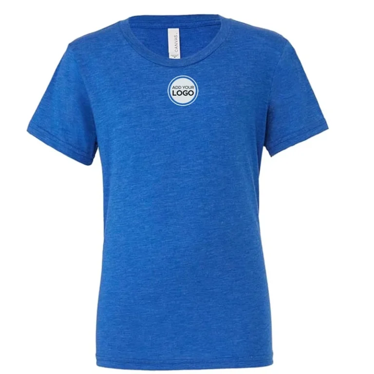 CHINEE-Unisex-40-Poly-60-Cotton-Crew-Neck-T-Shirts