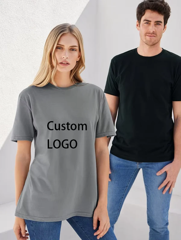 CHINEE-Unisex-Crew-Neck-Soft-Solid-Color-Custom-Knitted-T-Shirt-Mens-180-GSM-100-Cotton-TShirt