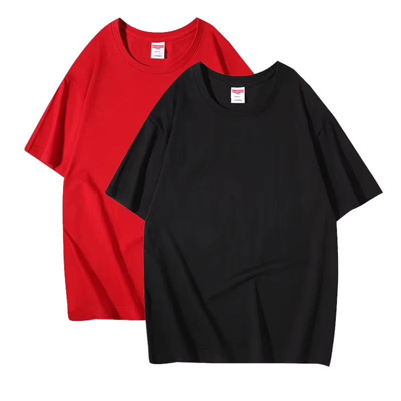CHINEE-Unisex-Oversized-Drop-Shoulder-Crew-Neck-T-shirt