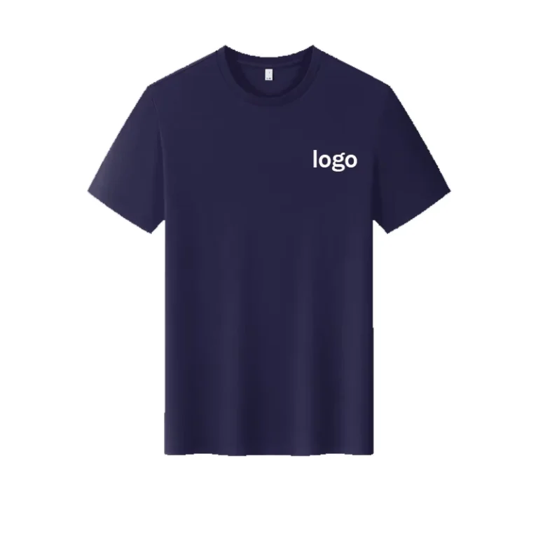 CHINEE-Unisex-Tencel-Cotton-Crew-Neck-T-Shirt-Comfortable-Customizable-Logo