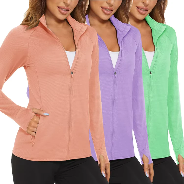 CHINEE-Upf-50-Long-Sleeve-T-Shirts-for-Women-Quick-Dry-Outdoor-Sportswear-Yoga-Long-Sleeve-Womens-T-Shirts-With-Zipper