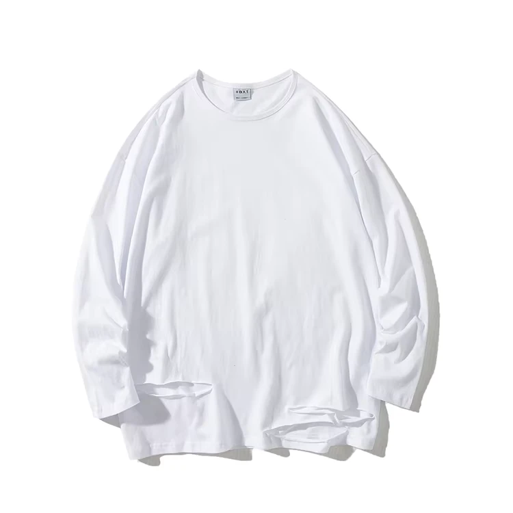 CHINEE-Vintage-Distressed-Oversized-Men-Long-Sleeve-T-Shirt-100-Cotton-Round-Neck-Long-Sleeve-t-Shirt