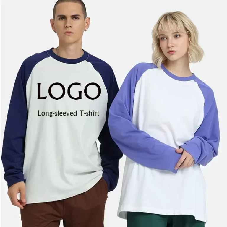 CHINEE-Vintage-Streetwear-Top-Custom-Color-Block-Raglan-Sleeve-235-GSM-Cotton-Long-Sleeve-T-Shirts-for-Men-Heavywhight-Oversized-Tshirt