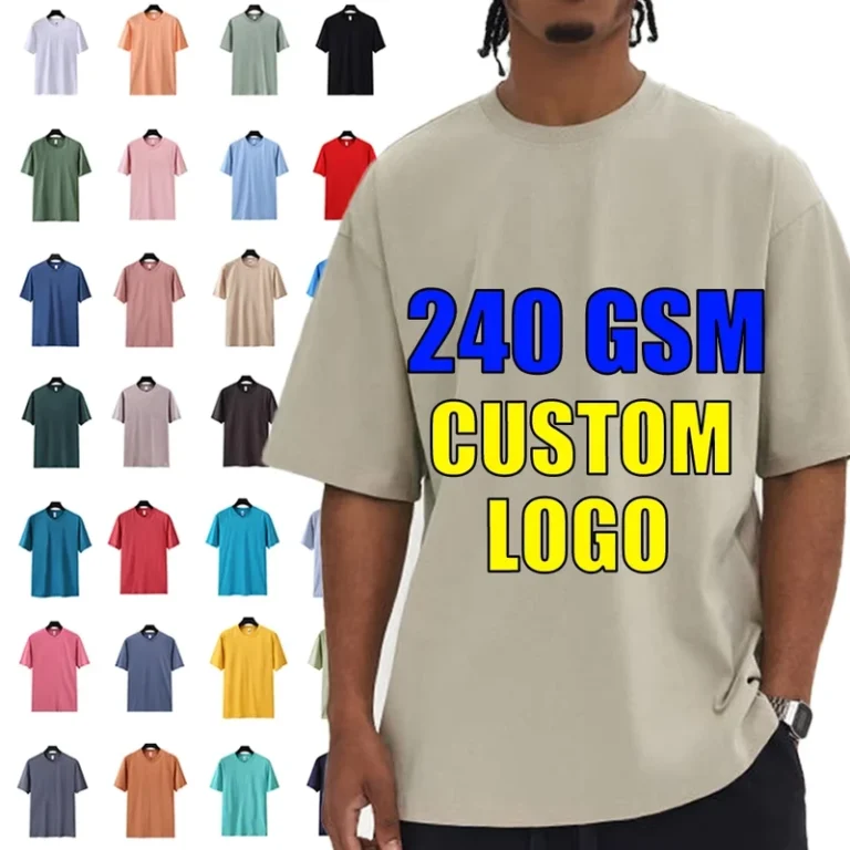 CHINEE-WSL-Cotton-Blank-Heavyweight-Short-Sleeve-Youth-Uniform-School-Streetwear-Custom-Logo-Oversize-T-Shirt
