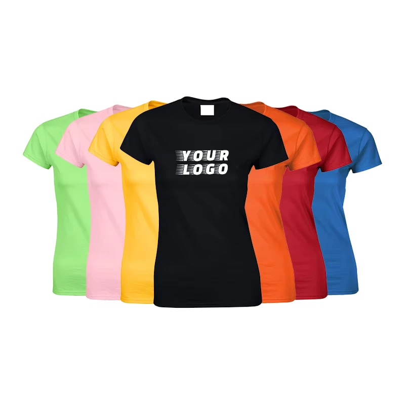 CHINEE-White-Slim-Fit-Fashion-Ladies-T-shirt-Custom-Heat-Transfer-logo-High-Quality-100-Cotton
