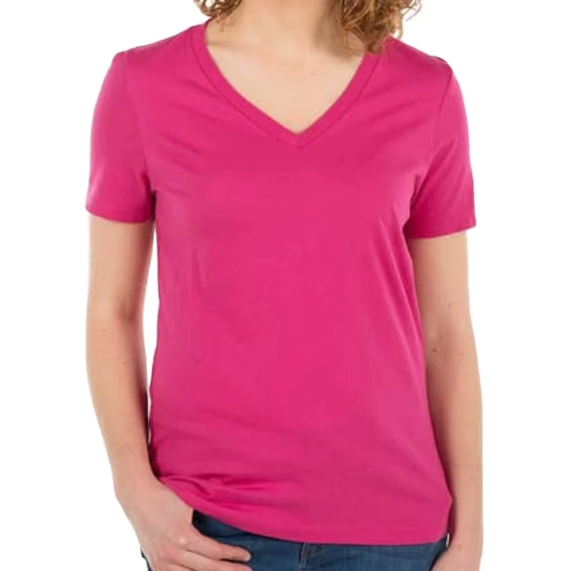 CHINEE-Women-Casual-Soft-Regular-V-Neck-T-Shirt-for-women-Custom-100-Cotton-High-Quality-V-Neck-T-Shirt-for-women
