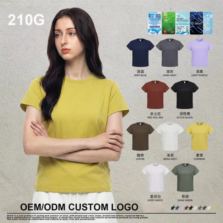 CHINEE-Womens-210G-HeiQ-Cooling-Sporty-Breathable-Anti-Pilling-Eco-Friendly-Slim-Fit-Short-Sleeve-Summer-New-Arrival-Lightweight