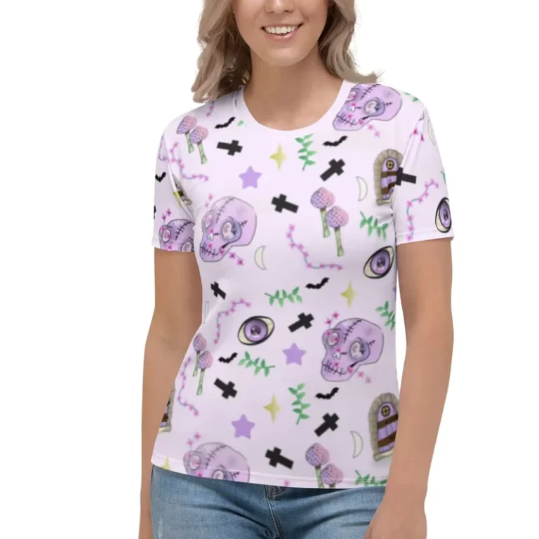 CHINEE-Womens-Casual-Short-Sleeve-Canvas-T-Shirts-New-Fashion-Colorful-100-Polyester-Adults-Custom-Sublimation-Printing-Slim-Fit