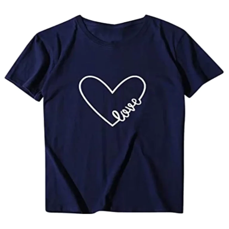 CHINEE-Womens-Eco-Friendly-100-Cotton-Casual-Short-Sleeve-Round-Neck-Printed-Quick-Dry-Breathable-T-Shirts-Summer-Tees